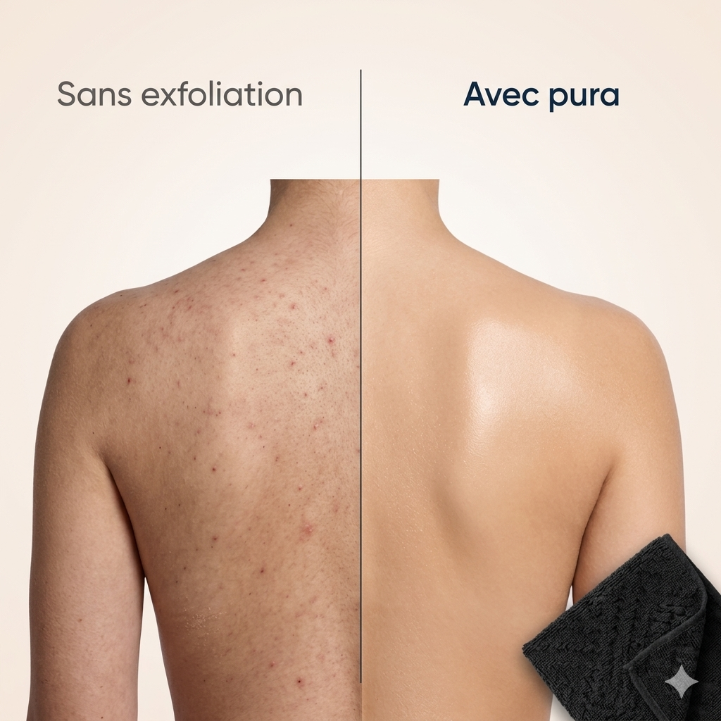 Pura, Serviette Exfoliante Antibactériennes