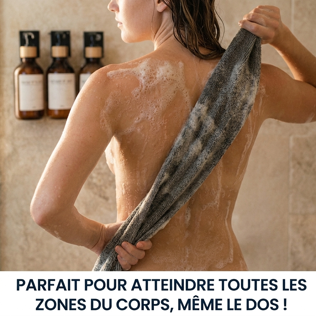 Pura, Serviette Exfoliante Antibactériennes